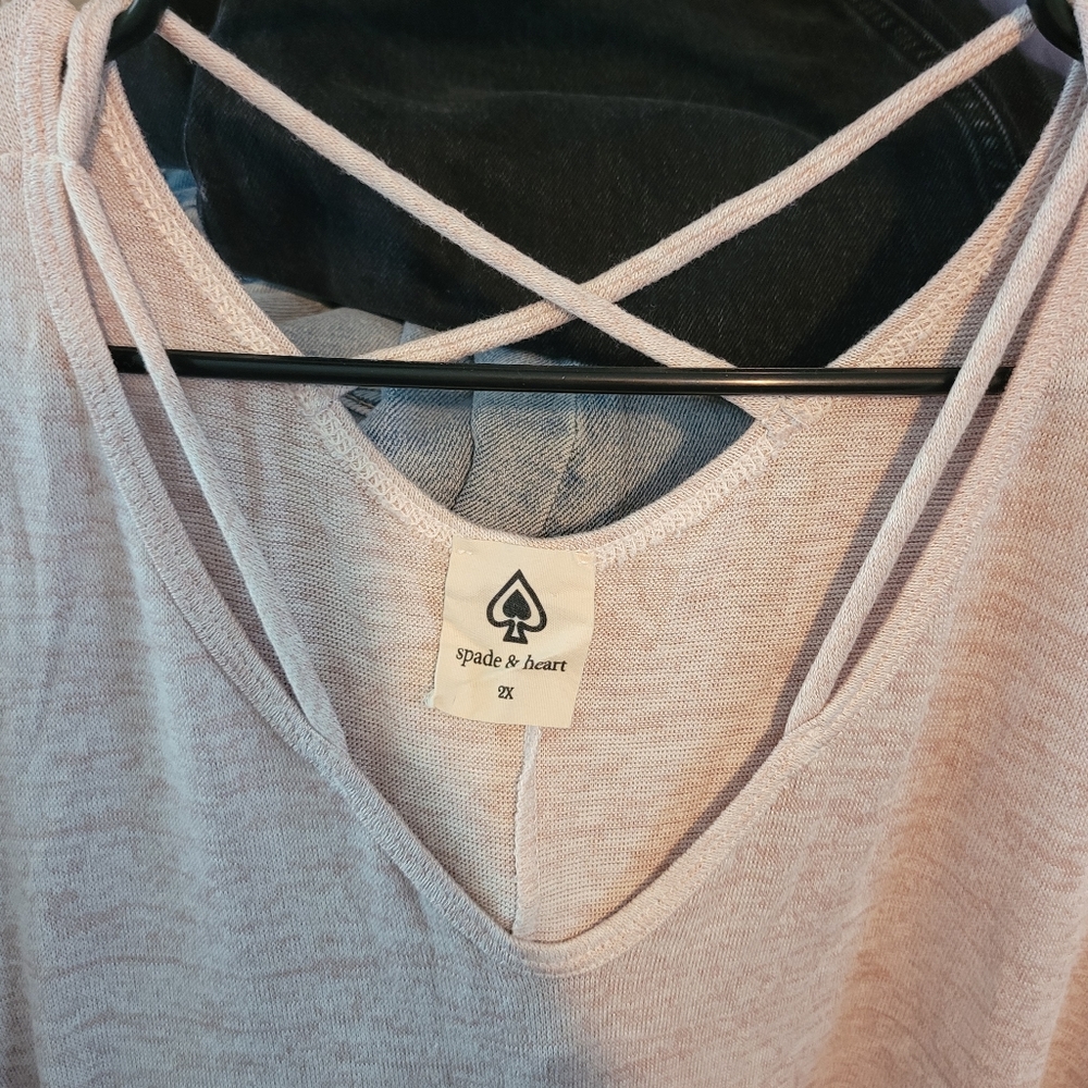 2xl cream color top